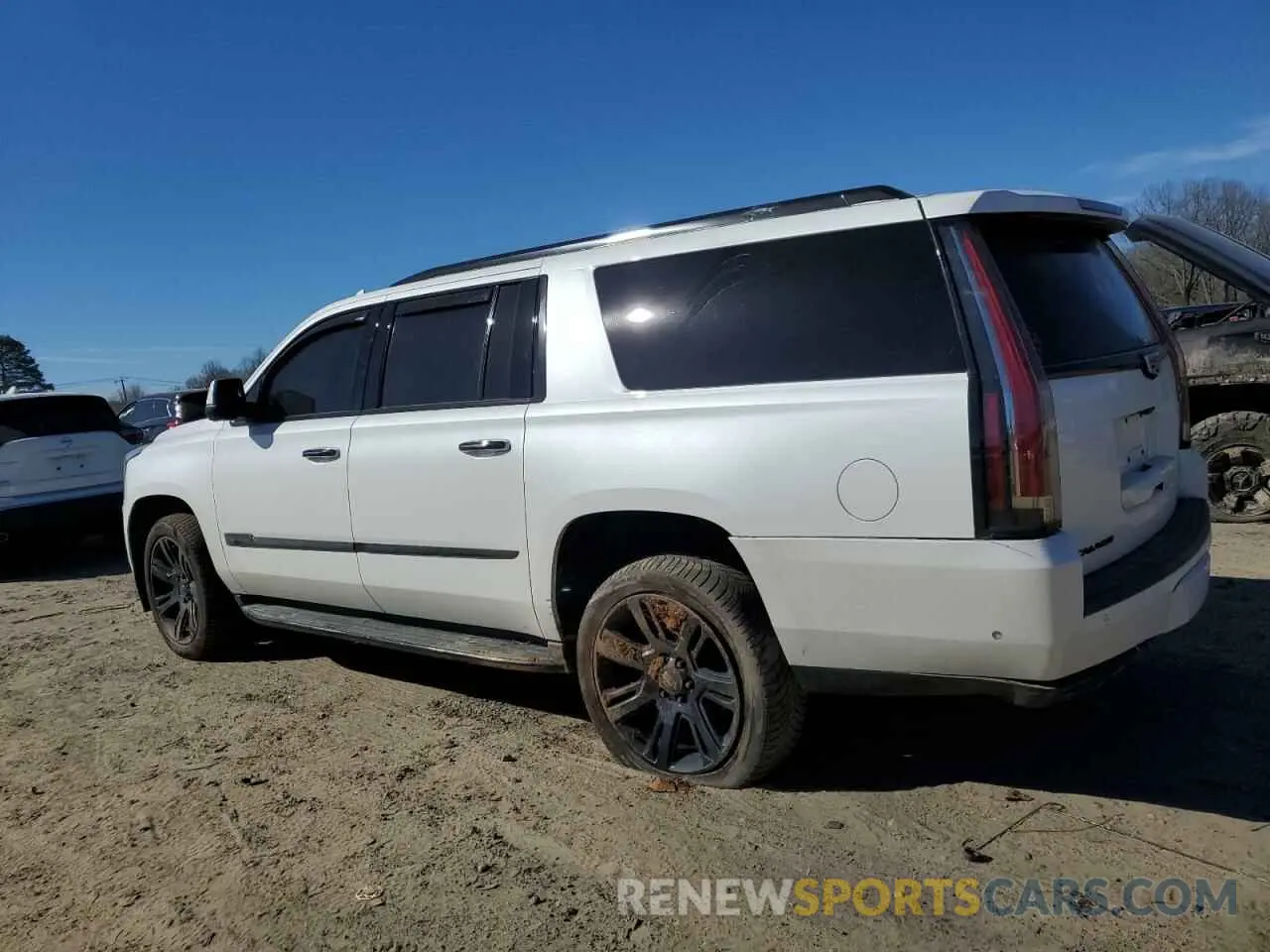 2 Photograph of a damaged car 1GYS4JKJ3KR259549 CADILLAC ESCALADE 2019