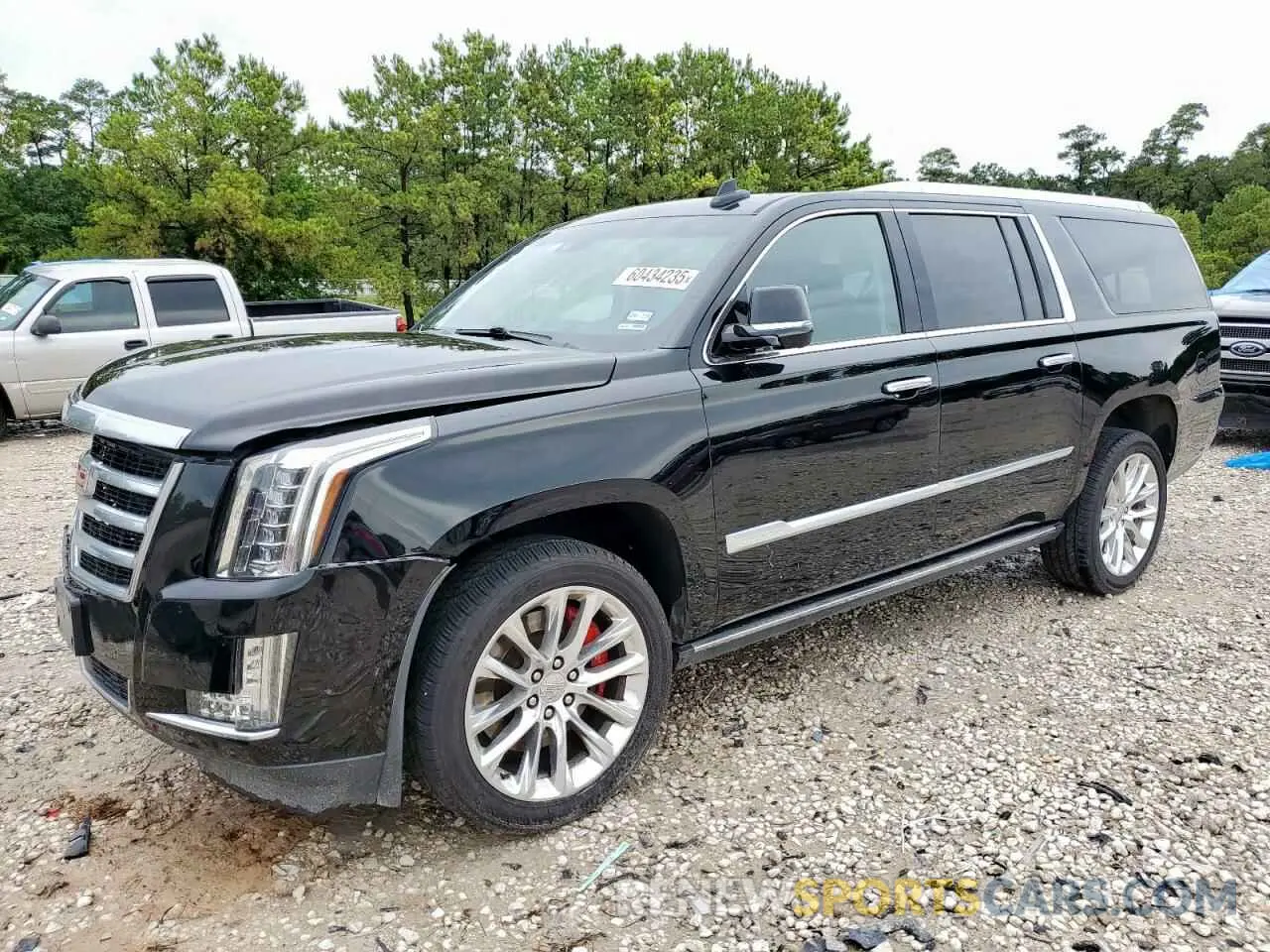 1 Photograph of a damaged car 1GYS4JKJ6KR134481 CADILLAC ESCALADE 2019