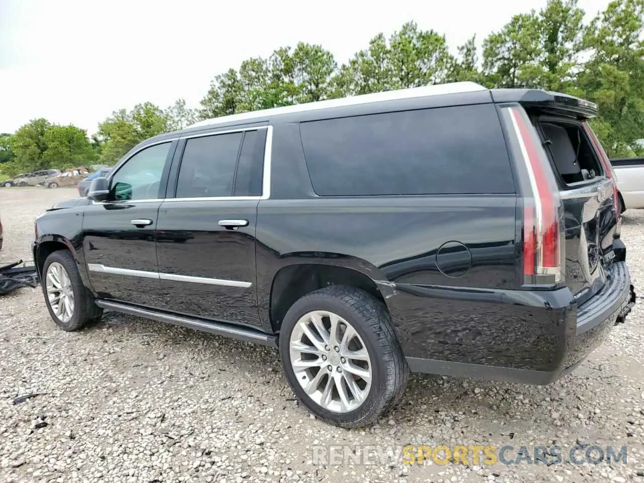 2 Photograph of a damaged car 1GYS4JKJ6KR134481 CADILLAC ESCALADE 2019