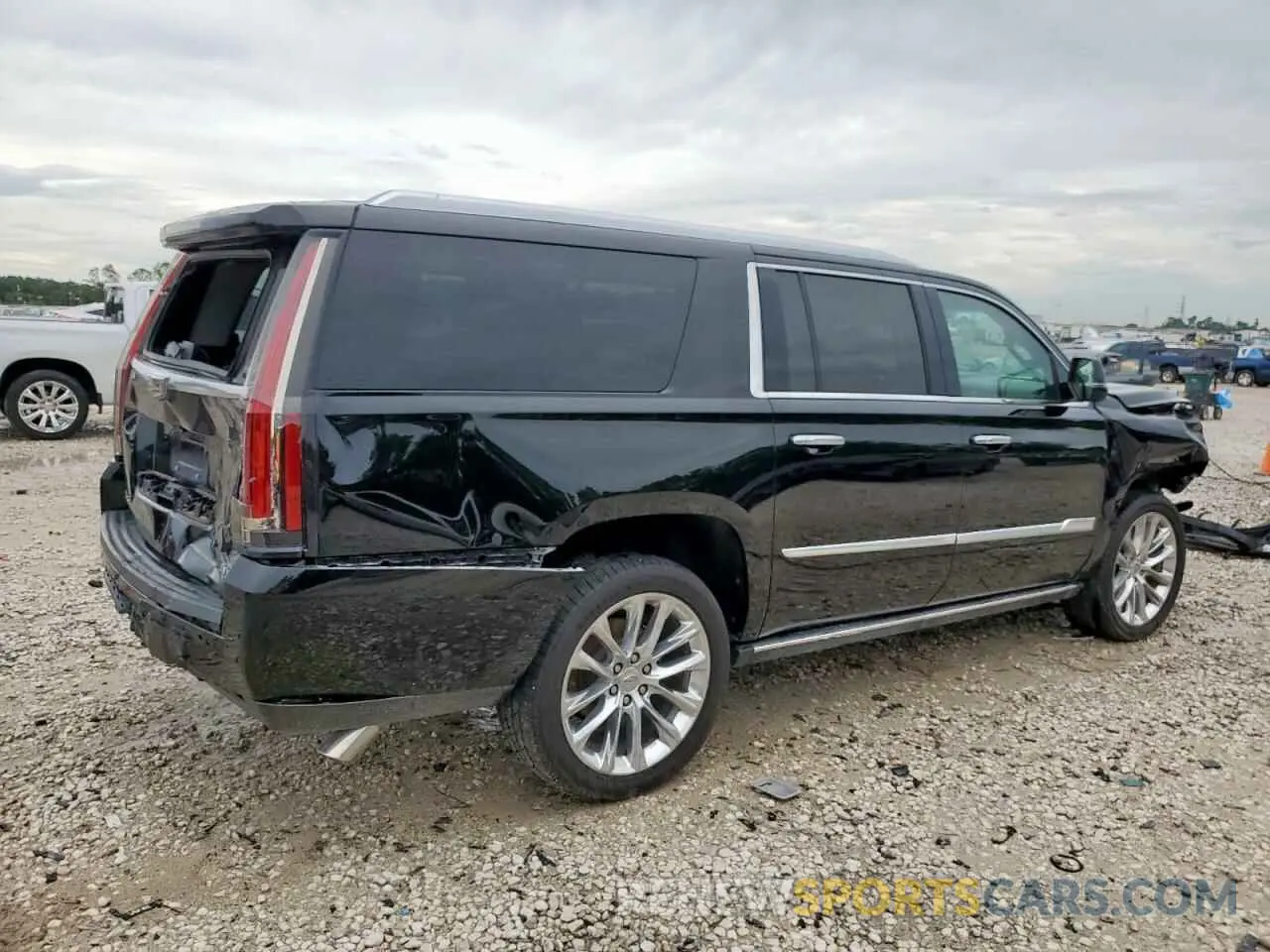 3 Photograph of a damaged car 1GYS4JKJ6KR134481 CADILLAC ESCALADE 2019
