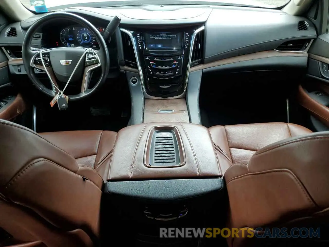 8 Photograph of a damaged car 1GYS4JKJXKR268636 CADILLAC ESCALADE 2019