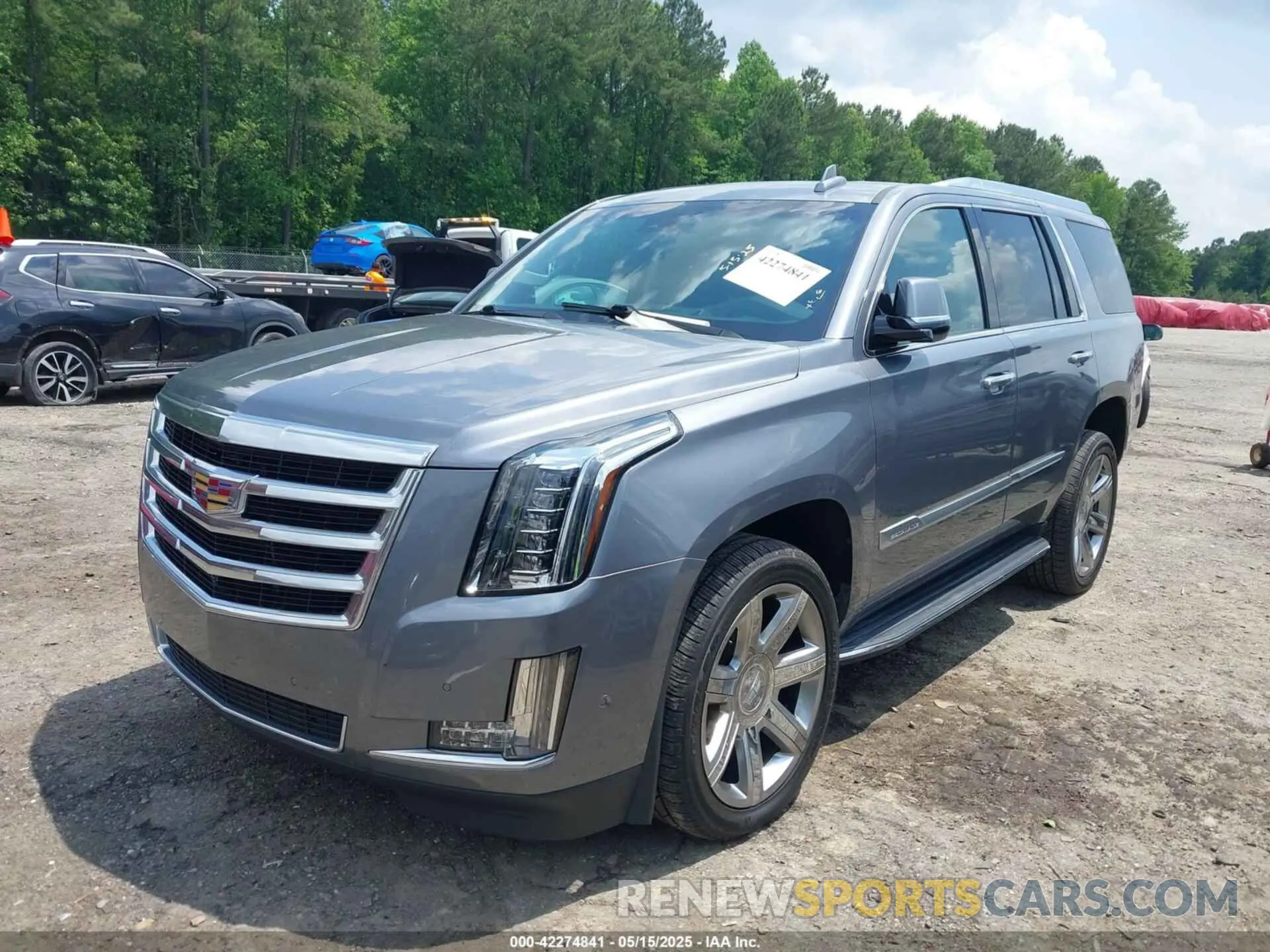 2 Photograph of a damaged car 1GYS3BKJ0LR116410 CADILLAC ESCALADE 2020