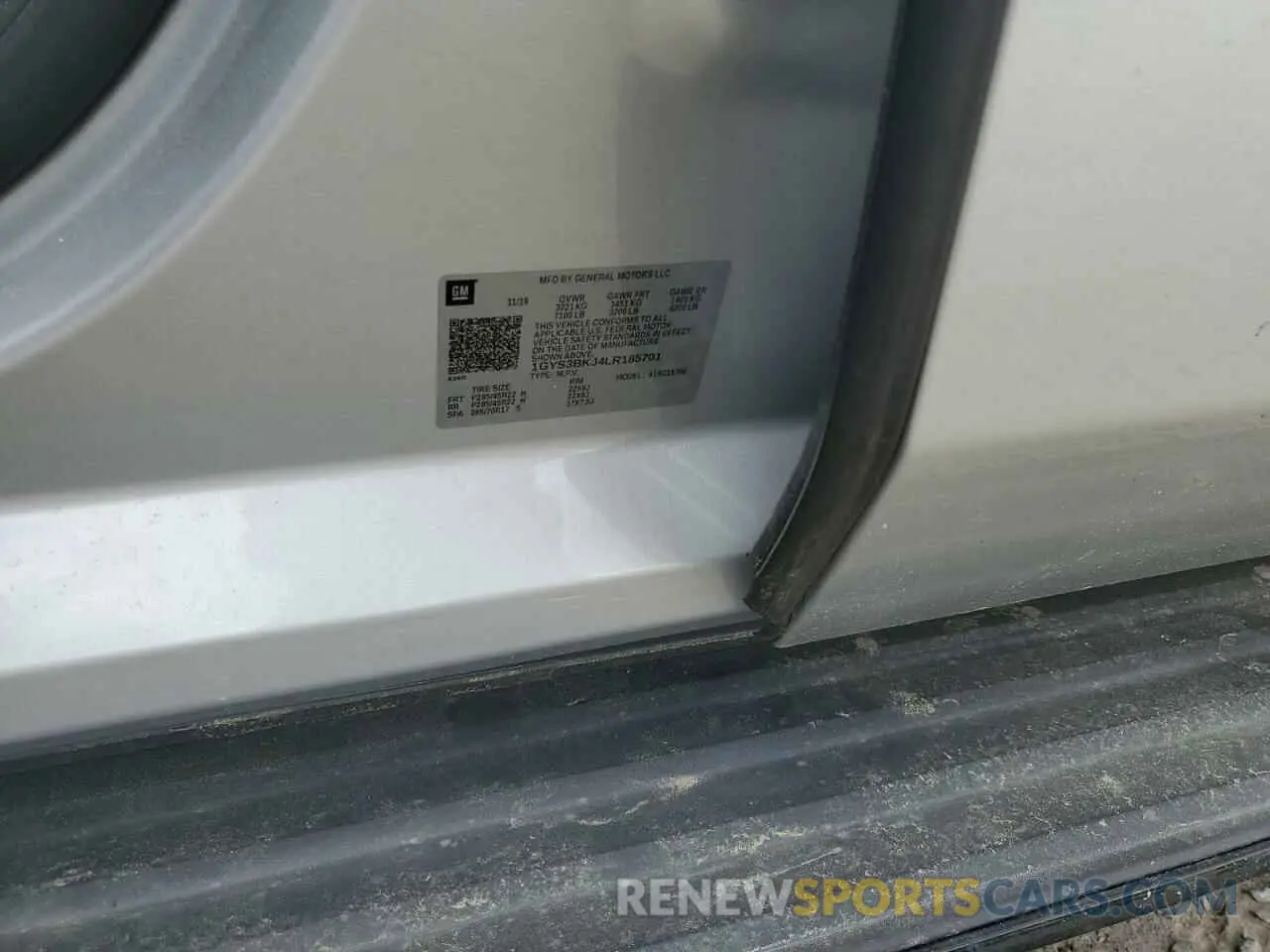 16 Photograph of a damaged car 1GYS3BKJ4LR185701 CADILLAC ESCALADE 2020