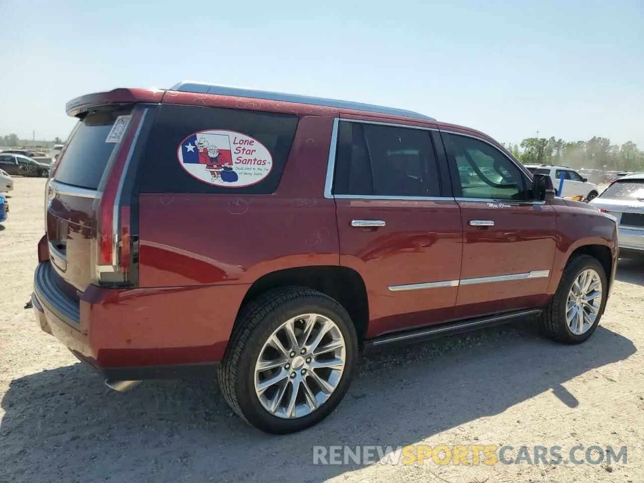 3 Photograph of a damaged car 1GYS3CKJ6LR146971 CADILLAC ESCALADE 2020