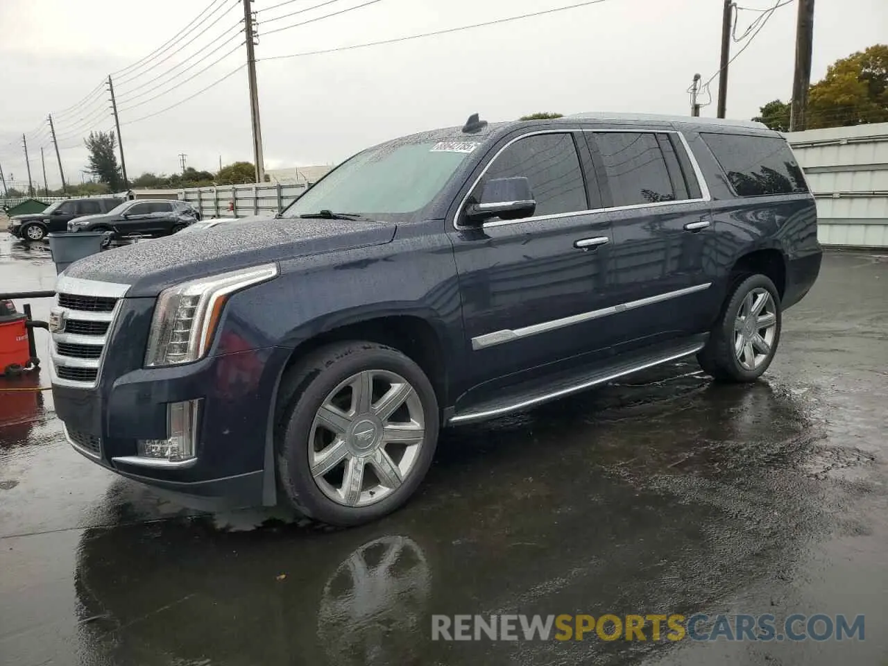 1 Photograph of a damaged car 1GYS3HKJ4LR211183 CADILLAC ESCALADE 2020