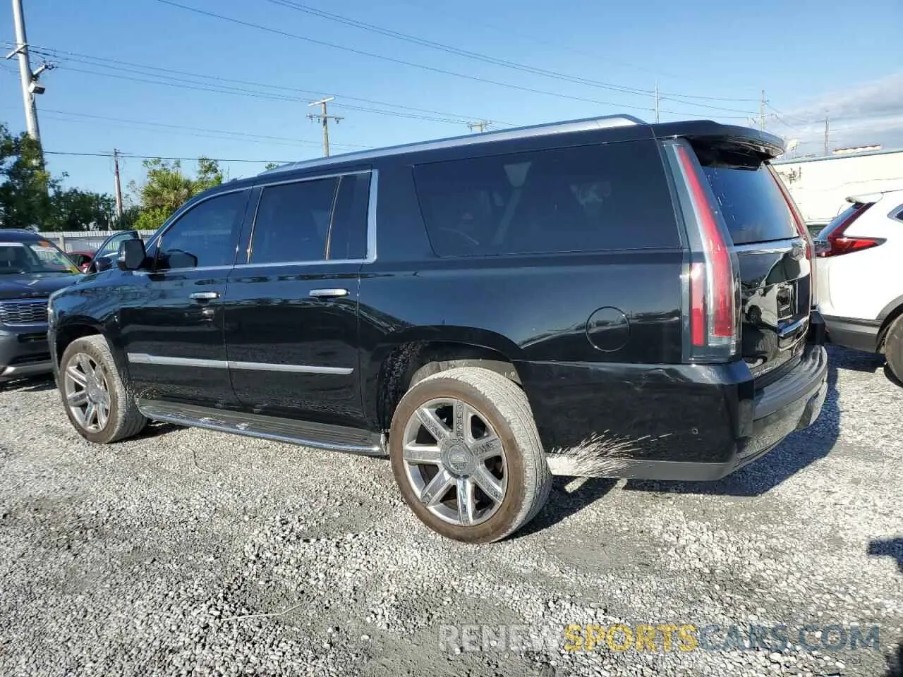 2 Photograph of a damaged car 1GYS3HKJ8LR221392 CADILLAC ESCALADE 2020