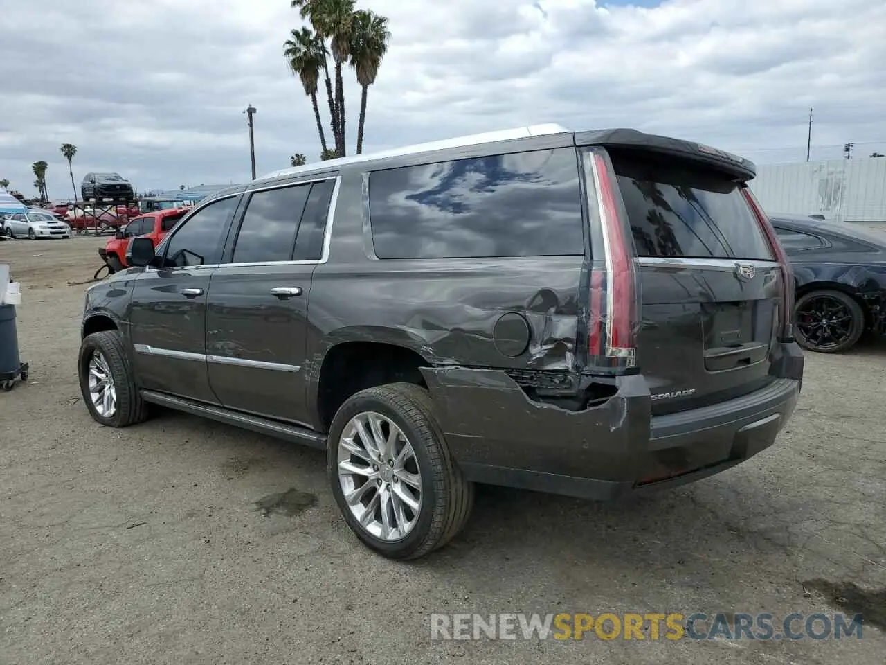 2 Photograph of a damaged car 1GYS3JKJ9LR216404 CADILLAC ESCALADE 2020