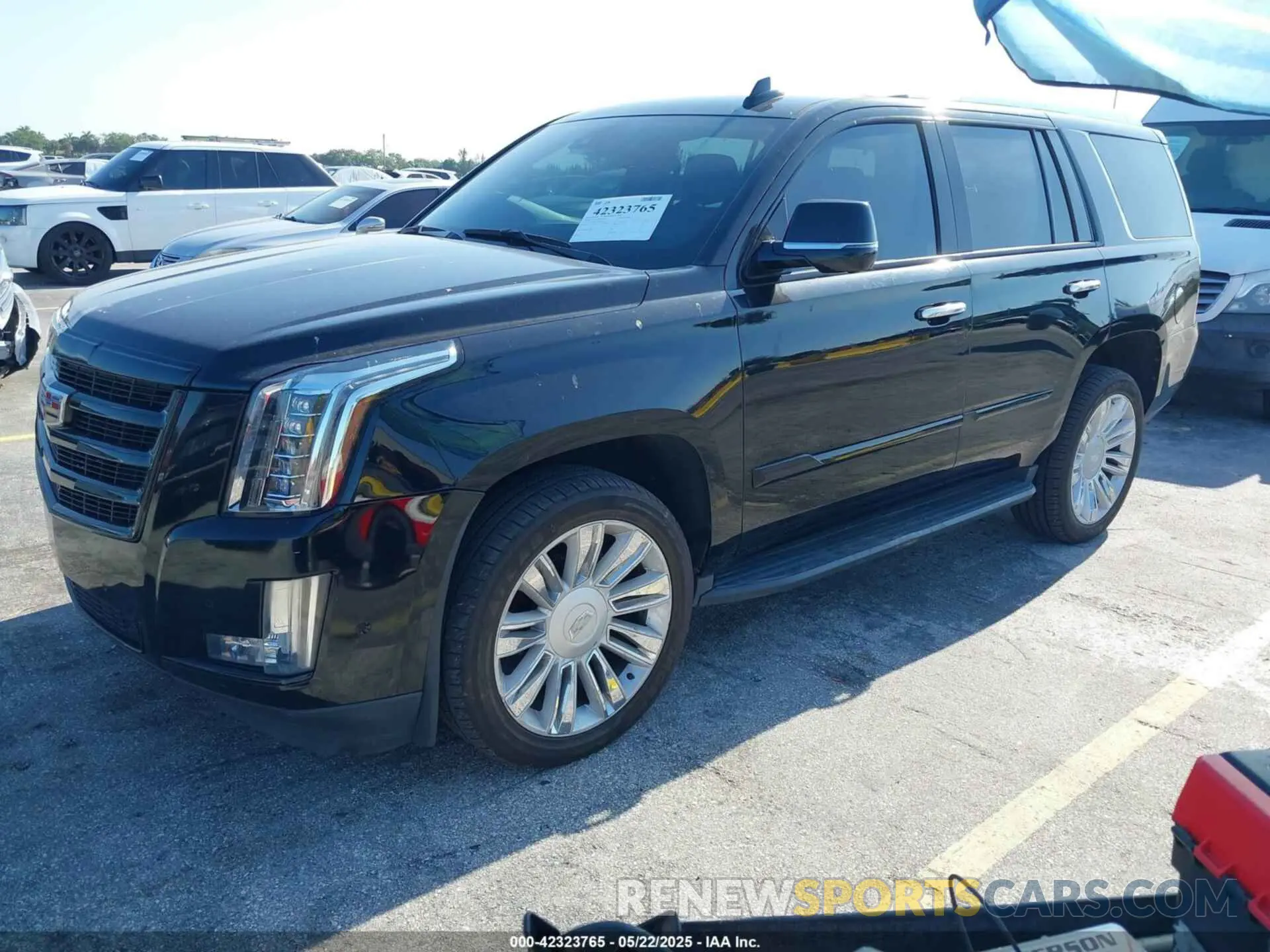 2 Photograph of a damaged car 1GYS4BKJ9LR287363 CADILLAC ESCALADE 2020