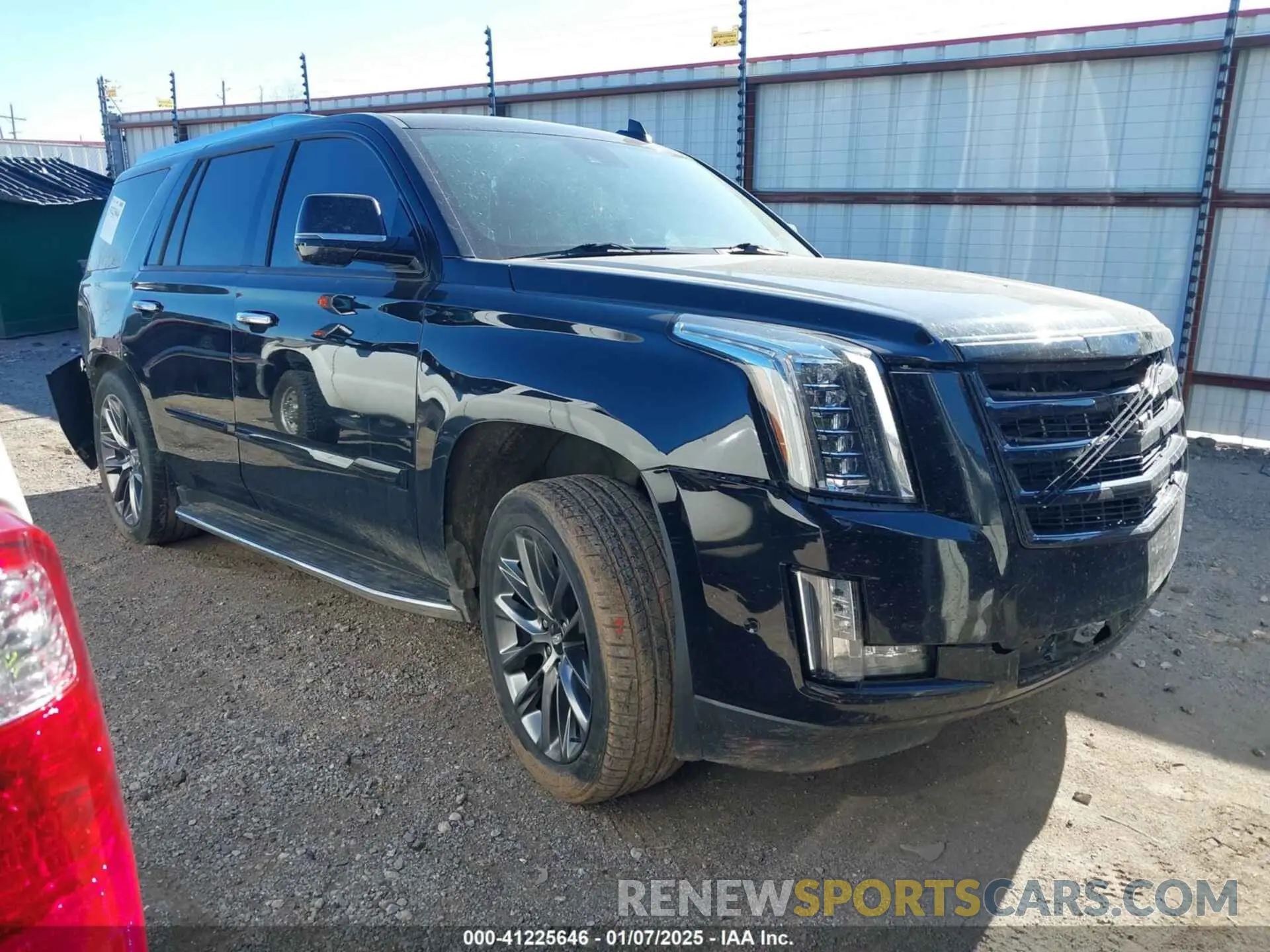 1 Photograph of a damaged car 1GYS4CKJ2LR226281 CADILLAC ESCALADE 2020