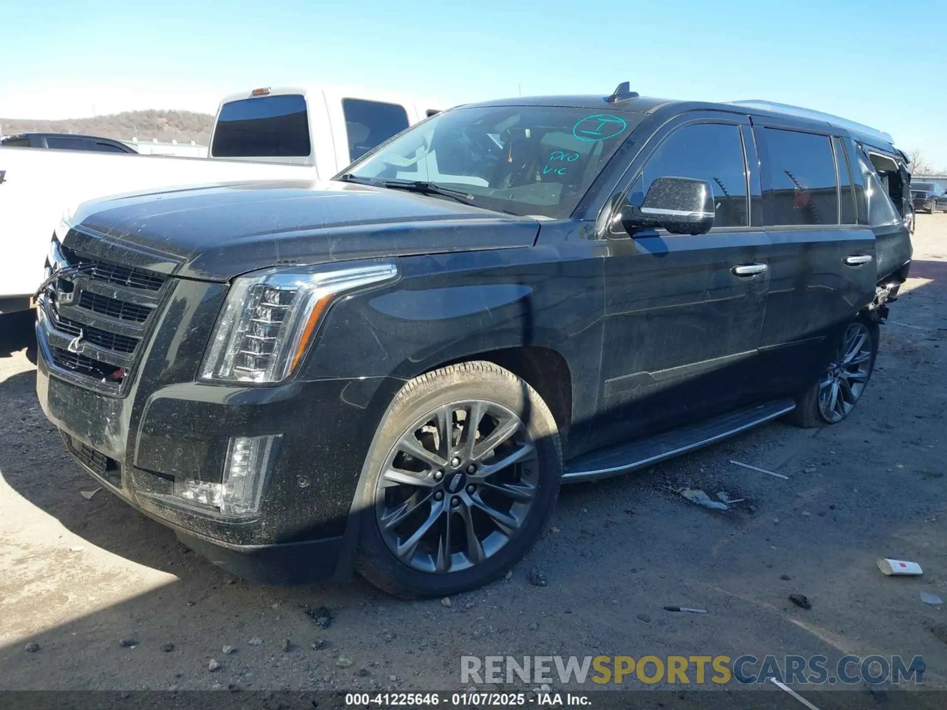 2 Photograph of a damaged car 1GYS4CKJ2LR226281 CADILLAC ESCALADE 2020