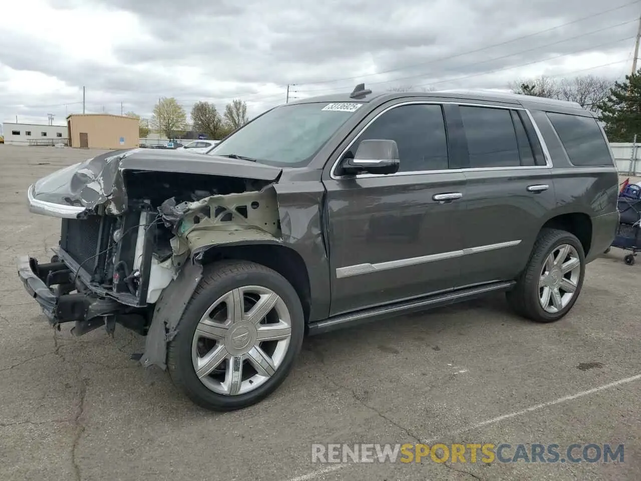 1 Photograph of a damaged car 1GYS4CKJ7LR156518 CADILLAC ESCALADE 2020