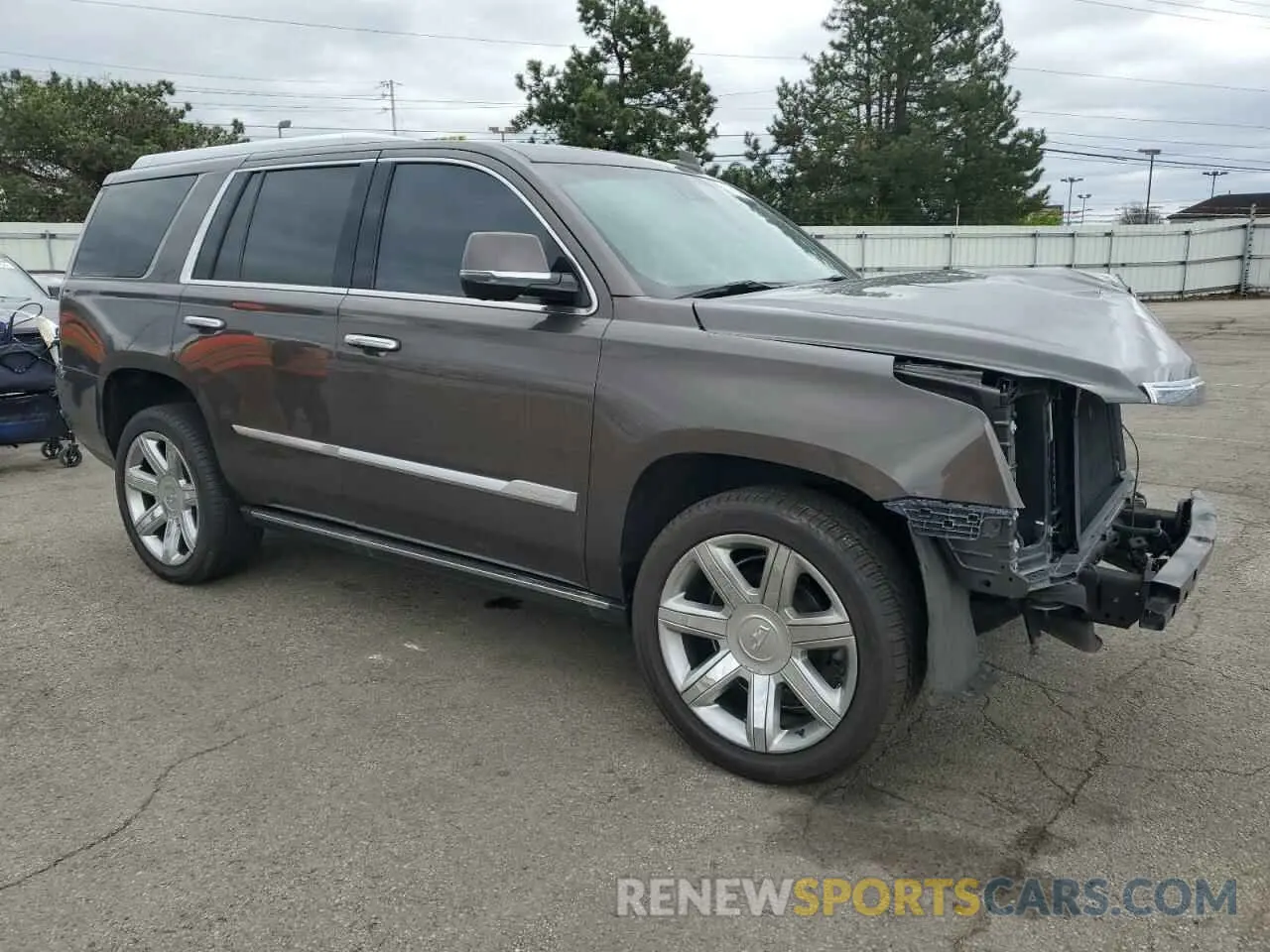 4 Photograph of a damaged car 1GYS4CKJ7LR156518 CADILLAC ESCALADE 2020