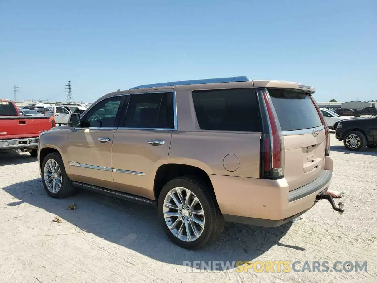 2 Photograph of a damaged car 1GYS4DKJ2LR181607 CADILLAC ESCALADE 2020
