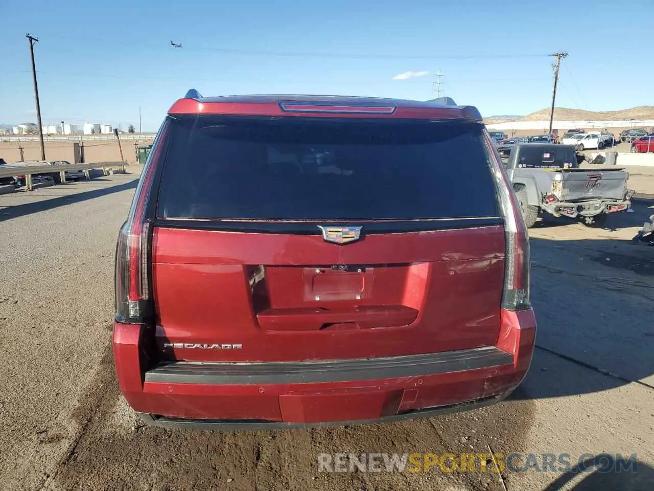 6 Photograph of a damaged car 1GYS4DKJ4LR175789 CADILLAC ESCALADE 2020