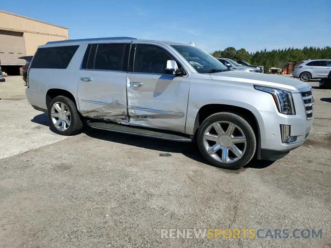 4 Photograph of a damaged car 1GYS4HKJ8LR111021 CADILLAC ESCALADE 2020