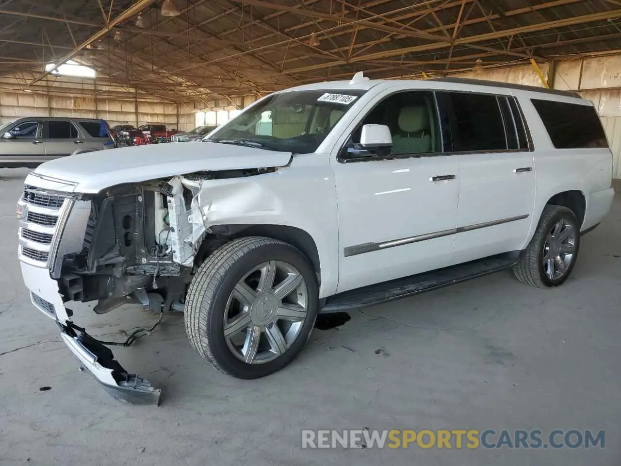 1 Photograph of a damaged car 1GYS4HKJXLR268839 CADILLAC ESCALADE 2020