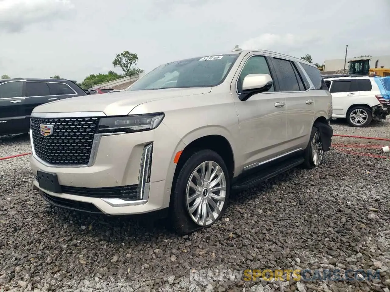 1 Photograph of a damaged car 1GYS3BKL1MR253813 CADILLAC ESCALADE 2021