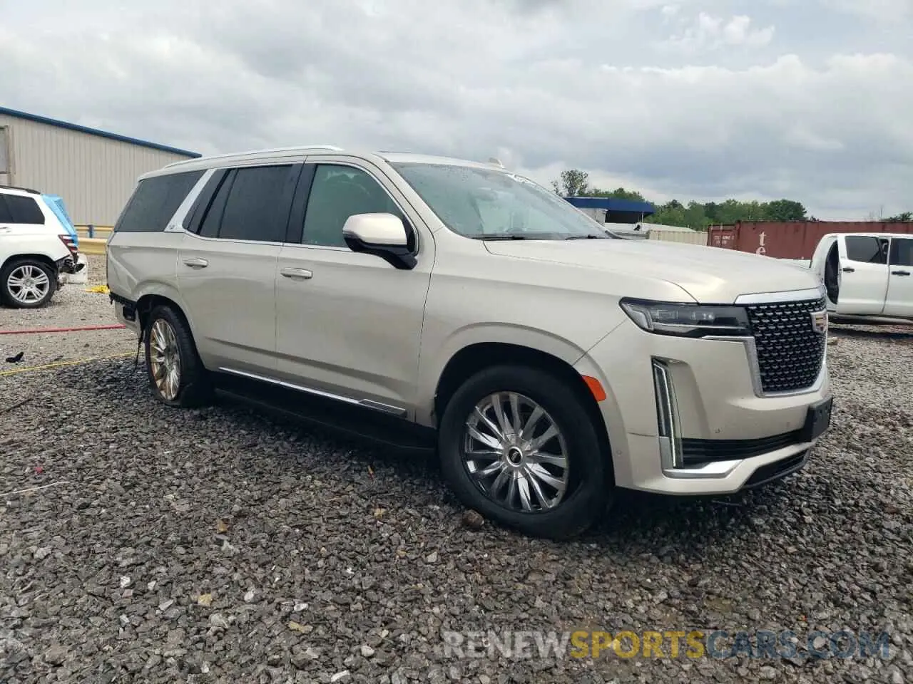 4 Photograph of a damaged car 1GYS3BKL1MR253813 CADILLAC ESCALADE 2021