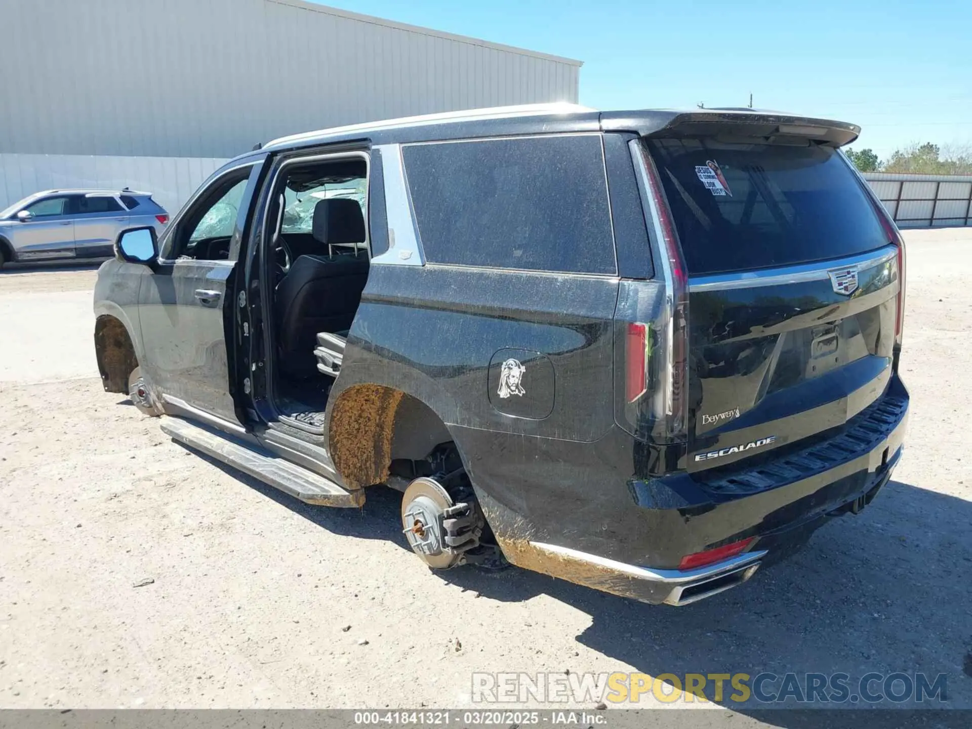 3 Photograph of a damaged car 1GYS3BKL2MR462218 CADILLAC ESCALADE 2021