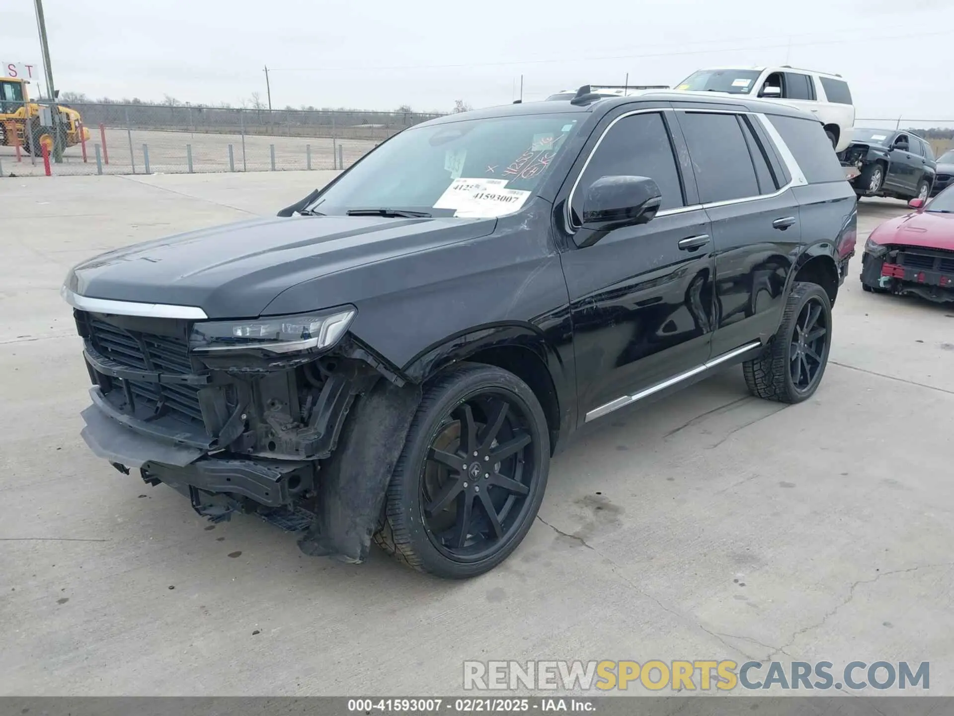 2 Photograph of a damaged car 1GYS3CKL2MR163981 CADILLAC ESCALADE 2021