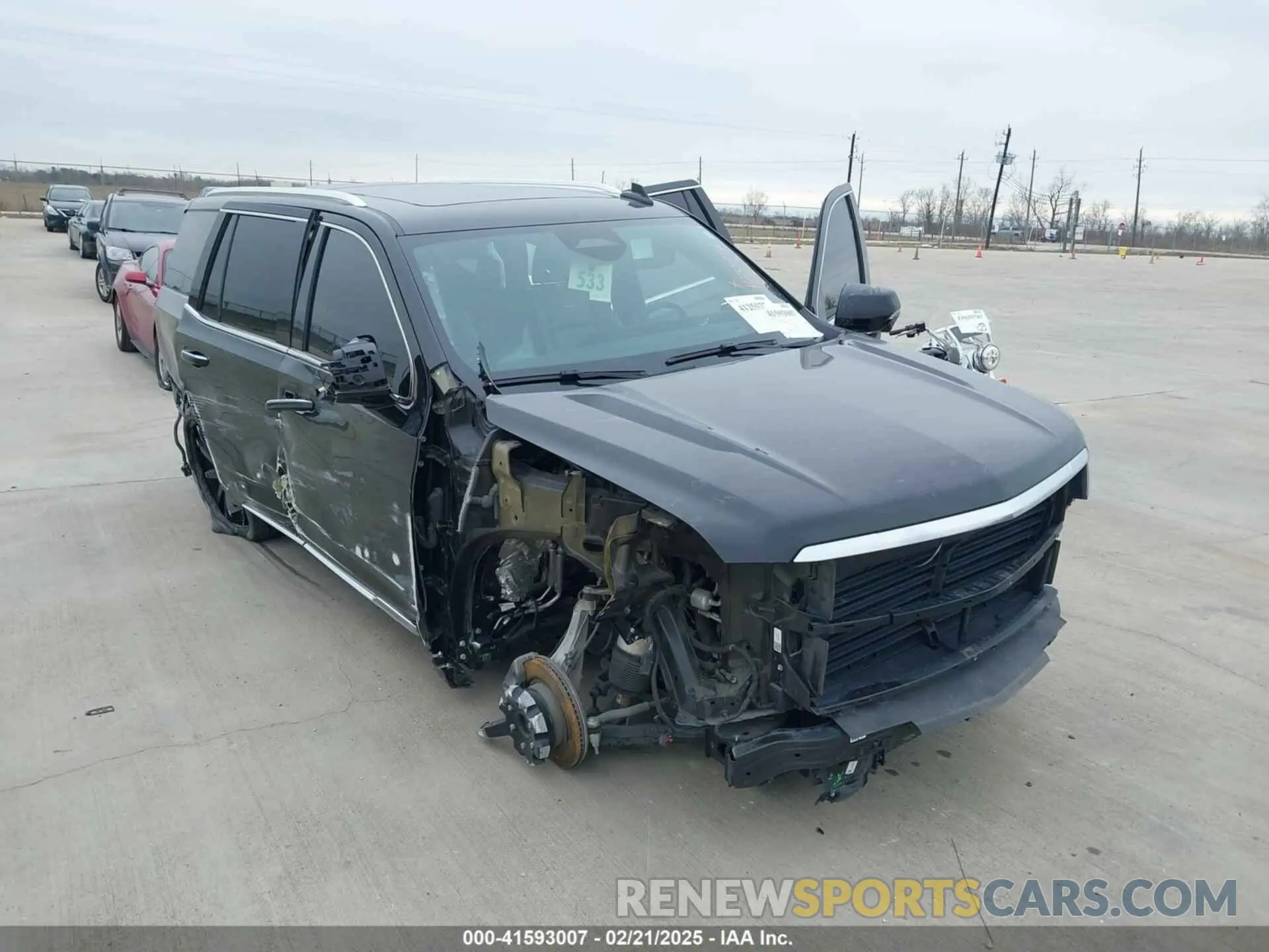 6 Photograph of a damaged car 1GYS3CKL2MR163981 CADILLAC ESCALADE 2021