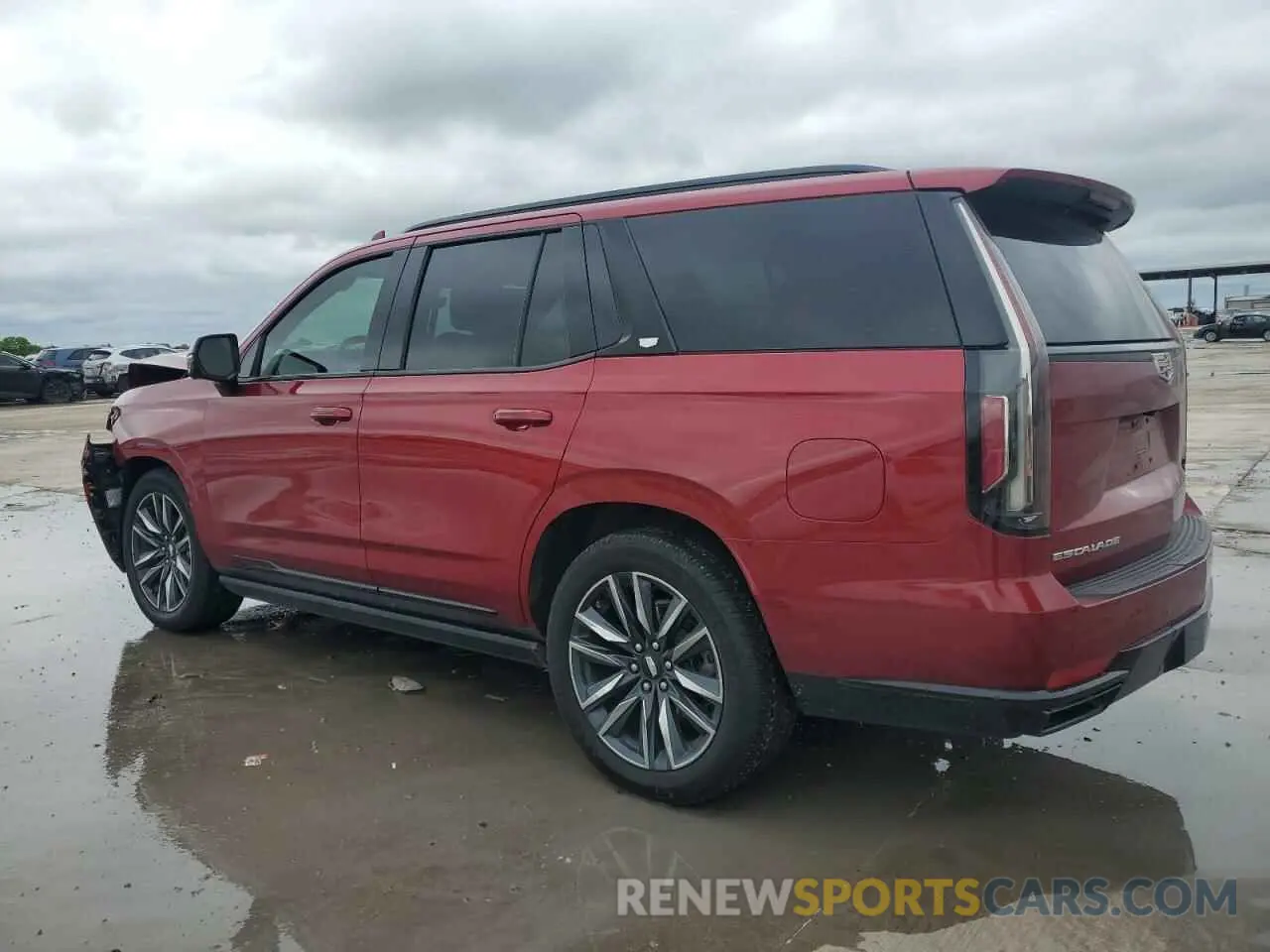2 Photograph of a damaged car 1GYS3FKL9MR226155 CADILLAC ESCALADE 2021