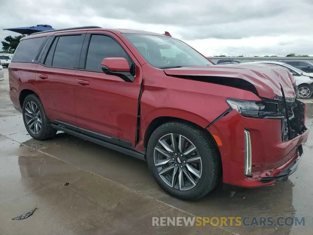 4 Photograph of a damaged car 1GYS3FKL9MR226155 CADILLAC ESCALADE 2021