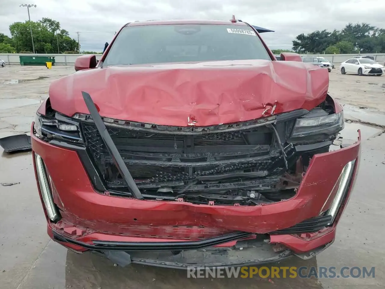 5 Photograph of a damaged car 1GYS3FKL9MR226155 CADILLAC ESCALADE 2021