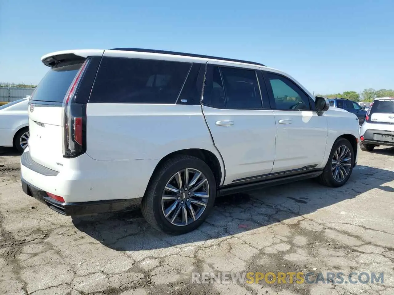 3 Photograph of a damaged car 1GYS3GKLXMR378824 CADILLAC ESCALADE 2021
