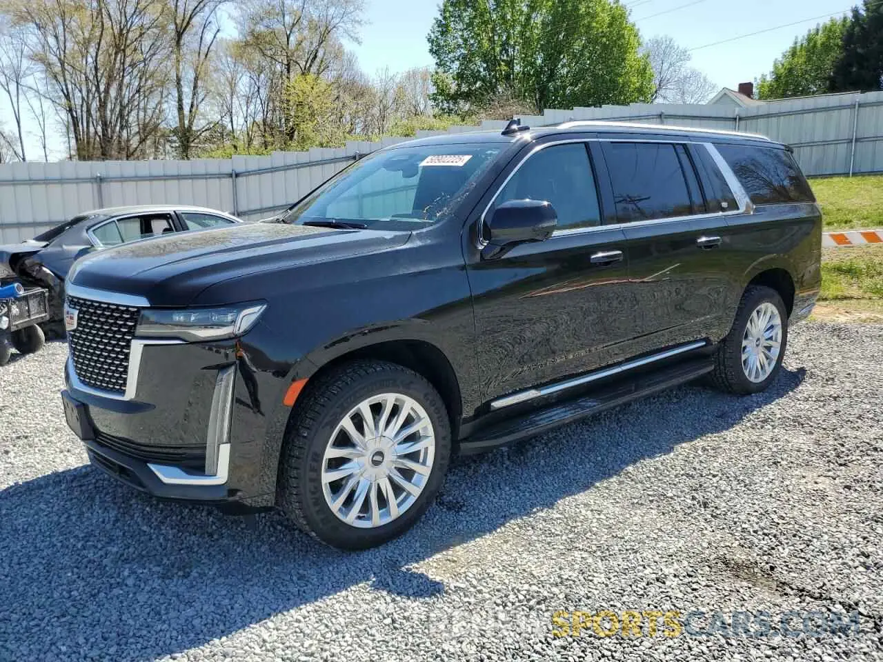 1 Photograph of a damaged car 1GYS3JKL6MR386853 CADILLAC ESCALADE 2021