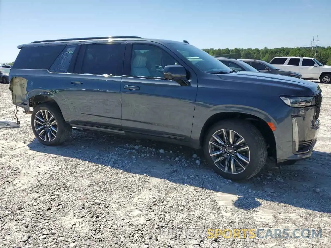 4 Photograph of a damaged car 1GYS3NKLXMR137785 CADILLAC ESCALADE 2021