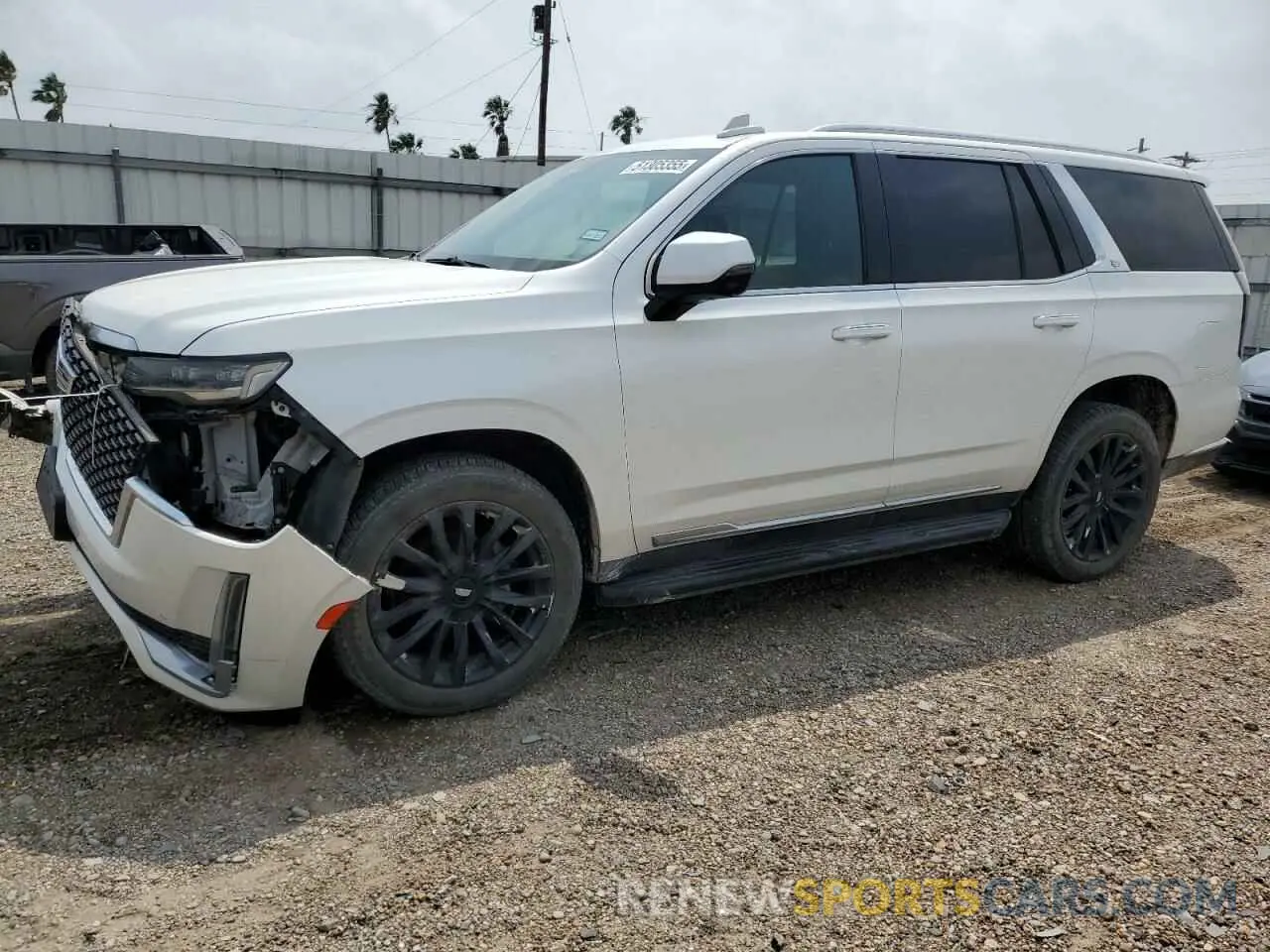 1 Photograph of a damaged car 1GYS4AKL3MR232470 CADILLAC ESCALADE 2021