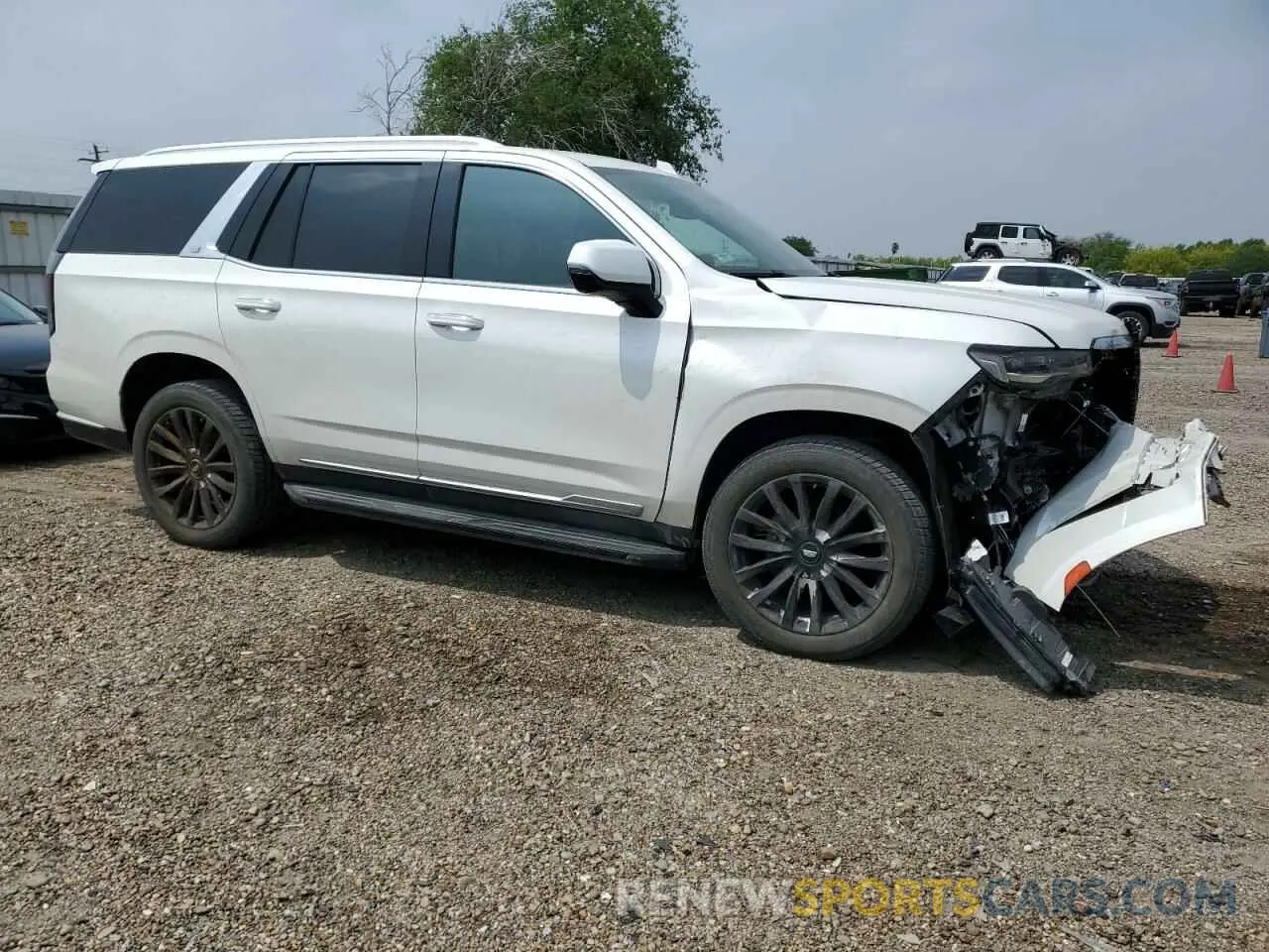 4 Photograph of a damaged car 1GYS4AKL3MR232470 CADILLAC ESCALADE 2021