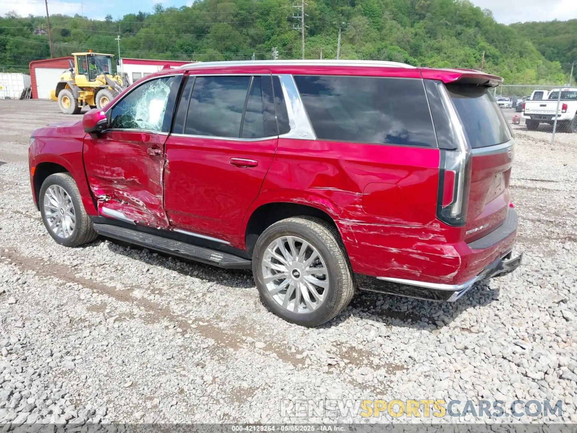 3 Photograph of a damaged car 1GYS4BKL6MR453583 CADILLAC ESCALADE 2021