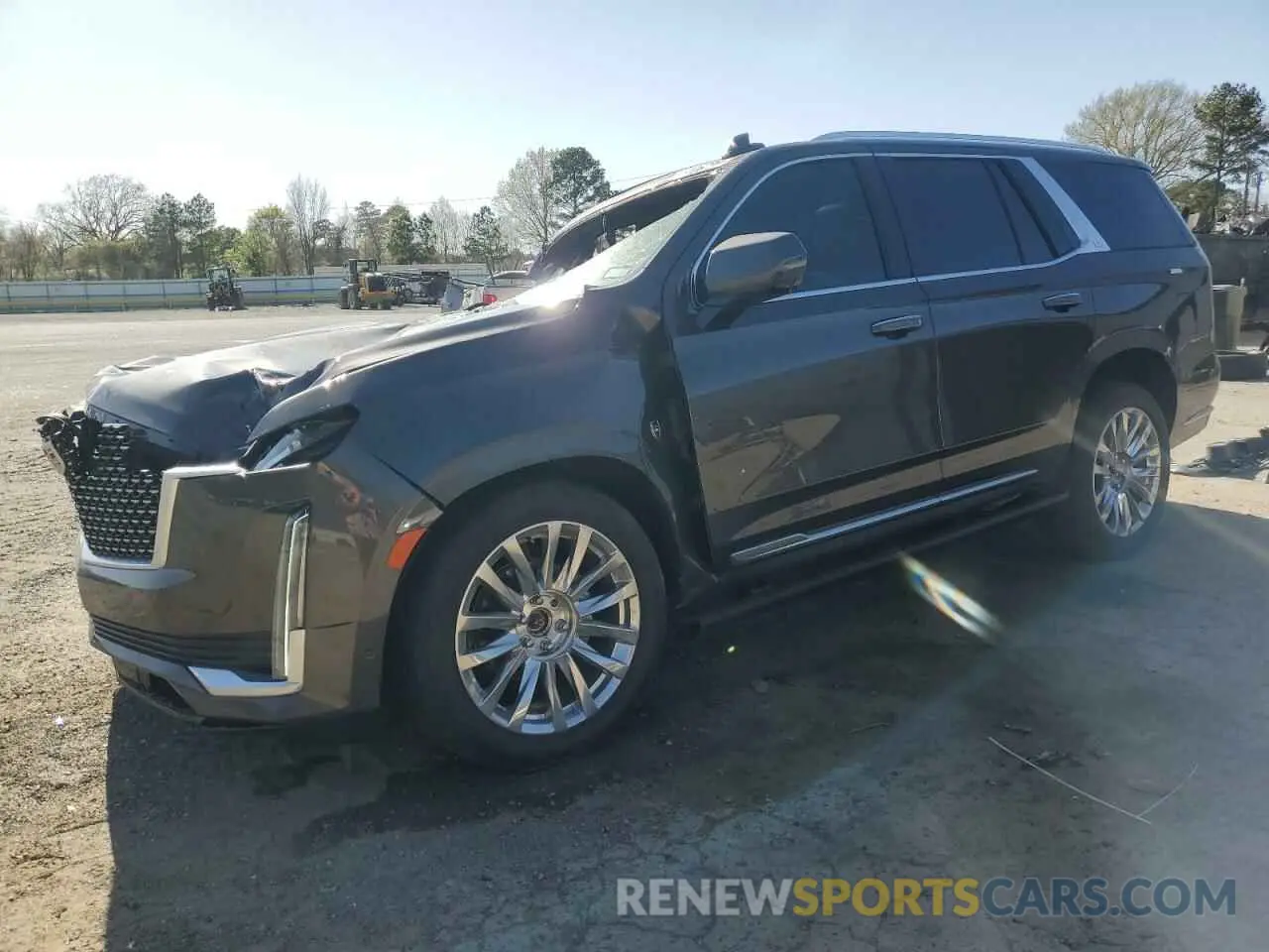 1 Photograph of a damaged car 1GYS4CKL6MR249968 CADILLAC ESCALADE 2021