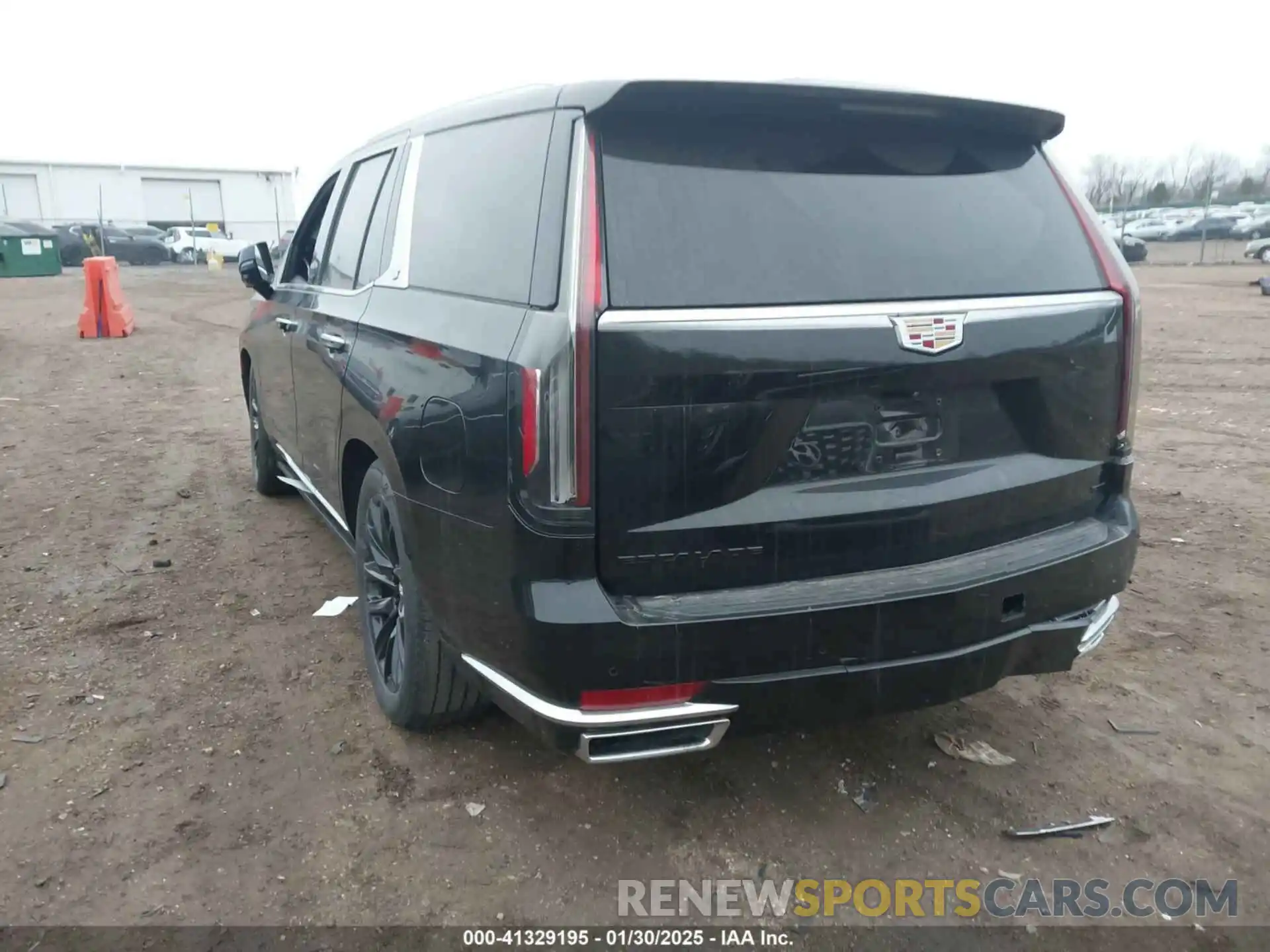 3 Photograph of a damaged car 1GYS4CKL8MR242598 CADILLAC ESCALADE 2021