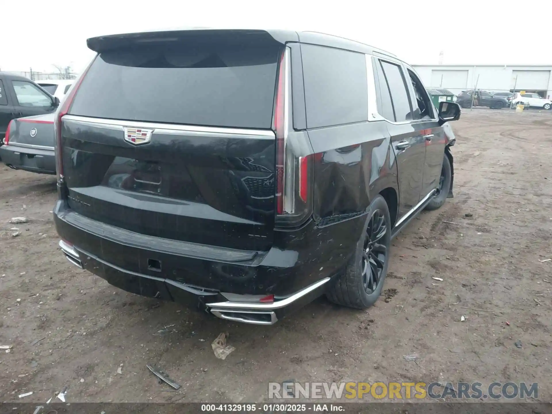 4 Photograph of a damaged car 1GYS4CKL8MR242598 CADILLAC ESCALADE 2021