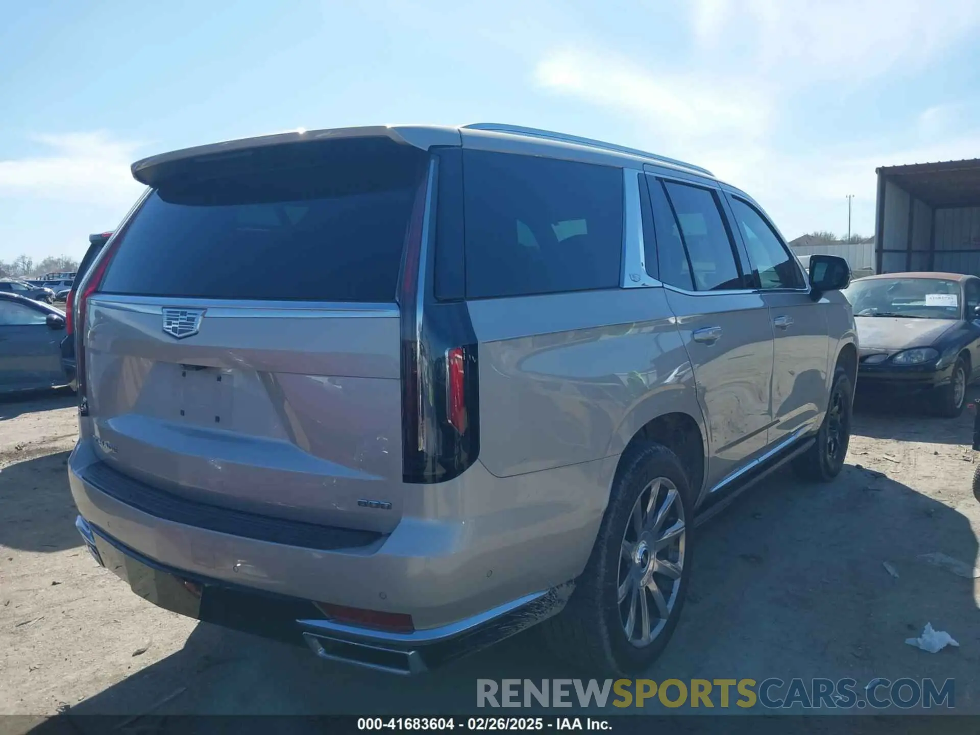 4 Photograph of a damaged car 1GYS4DKL7MR370983 CADILLAC ESCALADE 2021