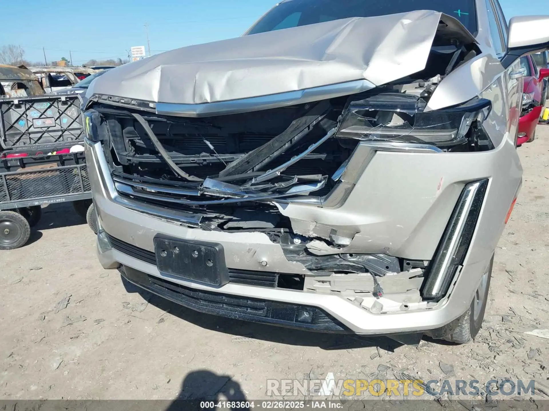 6 Photograph of a damaged car 1GYS4DKL7MR370983 CADILLAC ESCALADE 2021