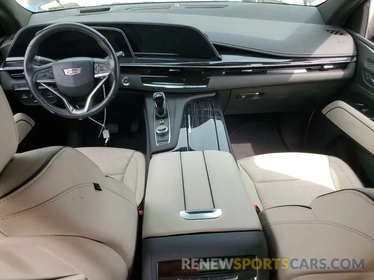 8 Photograph of a damaged car 1GYS4EKL5MR308102 CADILLAC ESCALADE 2021