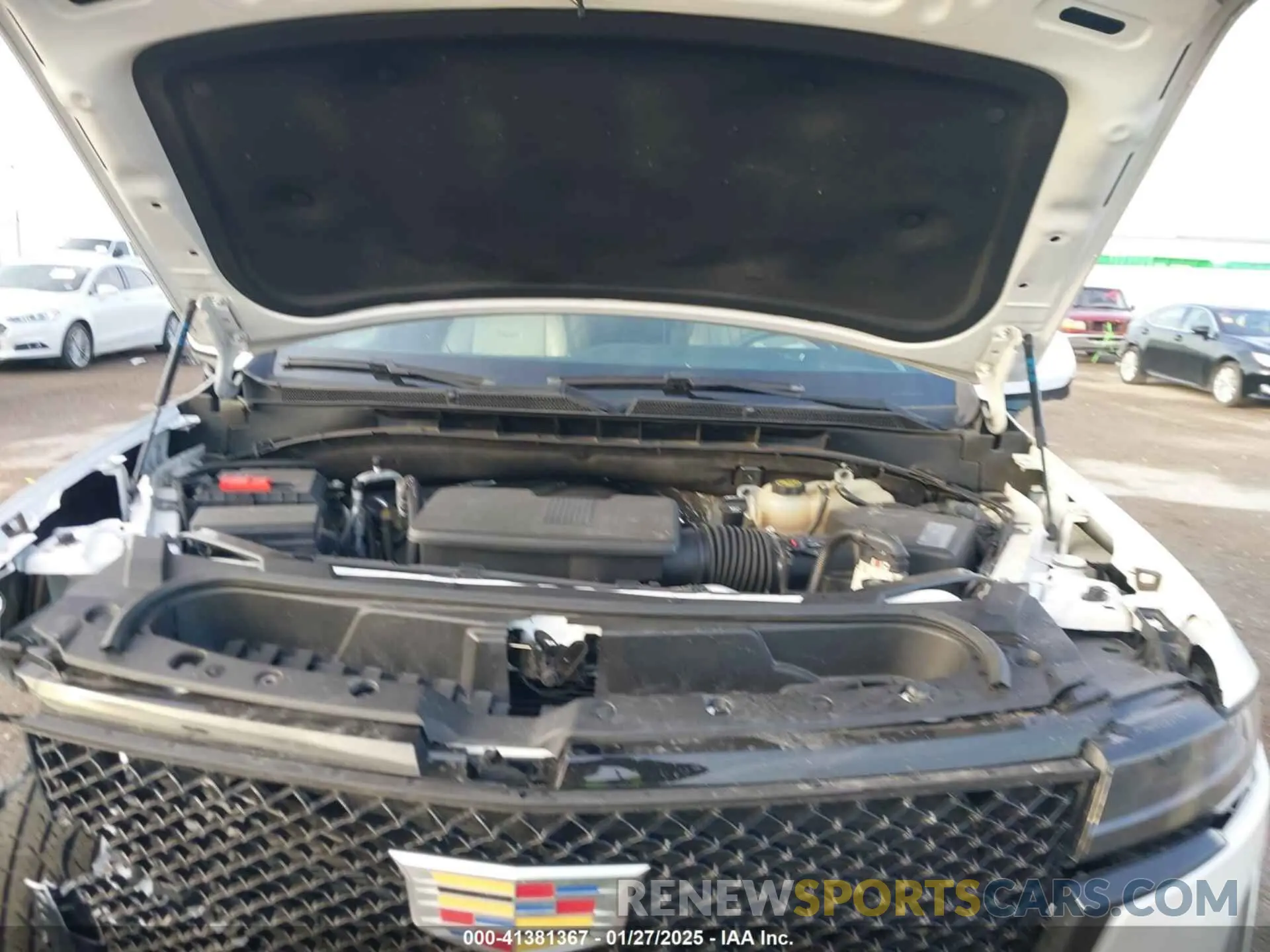 10 Photograph of a damaged car 1GYS4EKLXMR278997 CADILLAC ESCALADE 2021