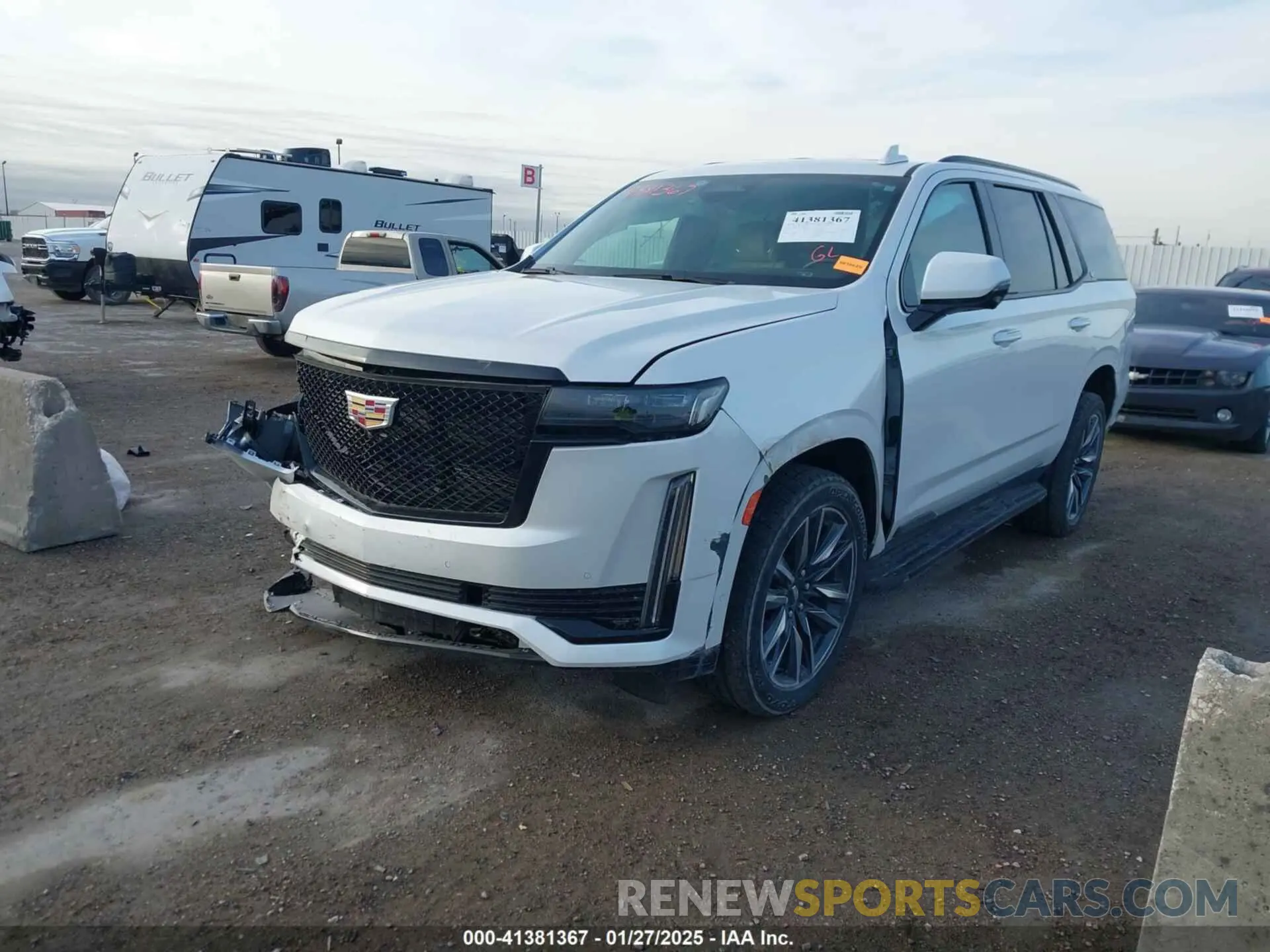 15 Photograph of a damaged car 1GYS4EKLXMR278997 CADILLAC ESCALADE 2021