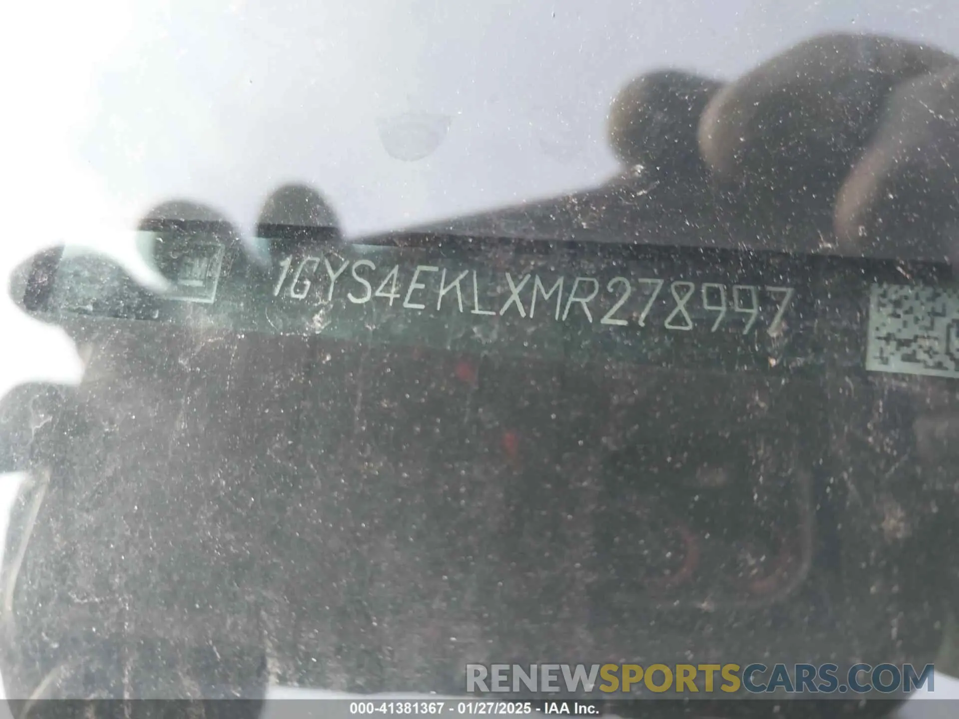9 Photograph of a damaged car 1GYS4EKLXMR278997 CADILLAC ESCALADE 2021