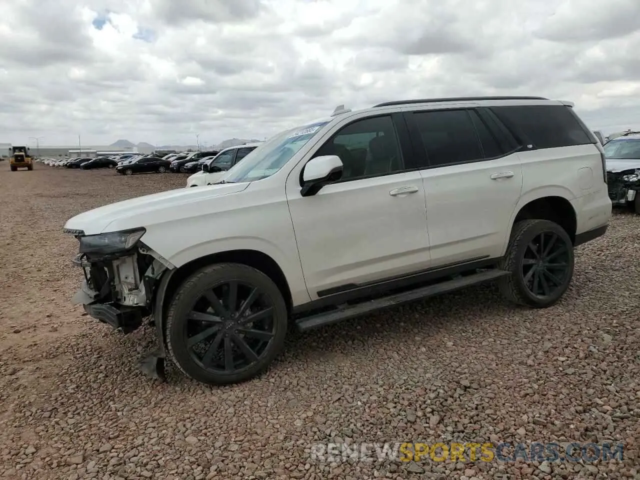 1 Photograph of a damaged car 1GYS4FKL8MR304647 CADILLAC ESCALADE 2021