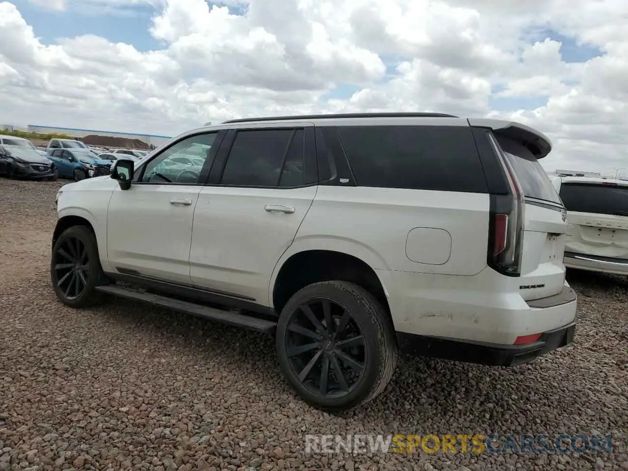 2 Photograph of a damaged car 1GYS4FKL8MR304647 CADILLAC ESCALADE 2021