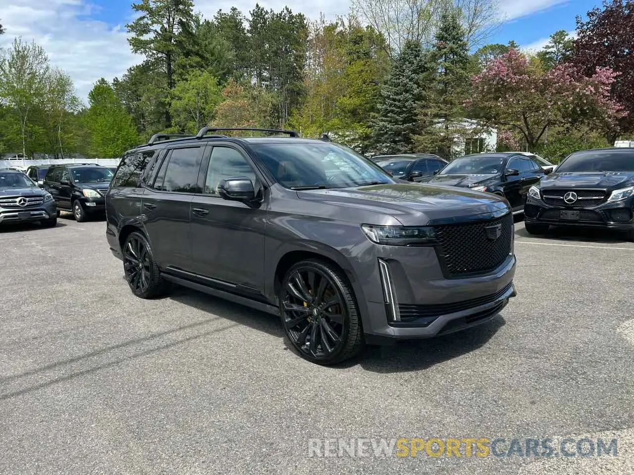 1 Photograph of a damaged car 1GYS4FKL9MR242689 CADILLAC ESCALADE 2021