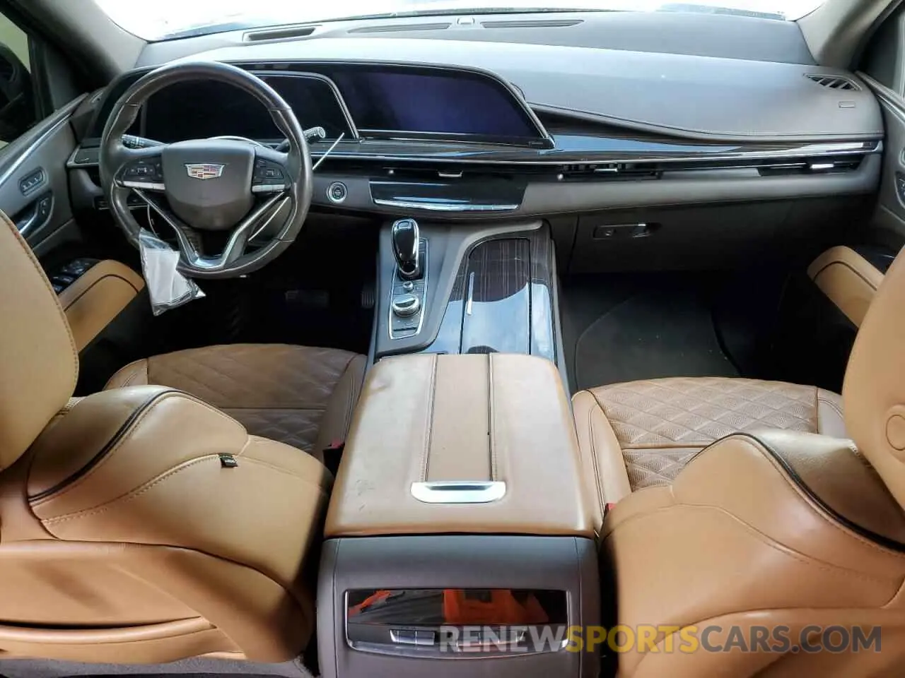 8 Photograph of a damaged car 1GYS4FKL9MR255362 CADILLAC ESCALADE 2021