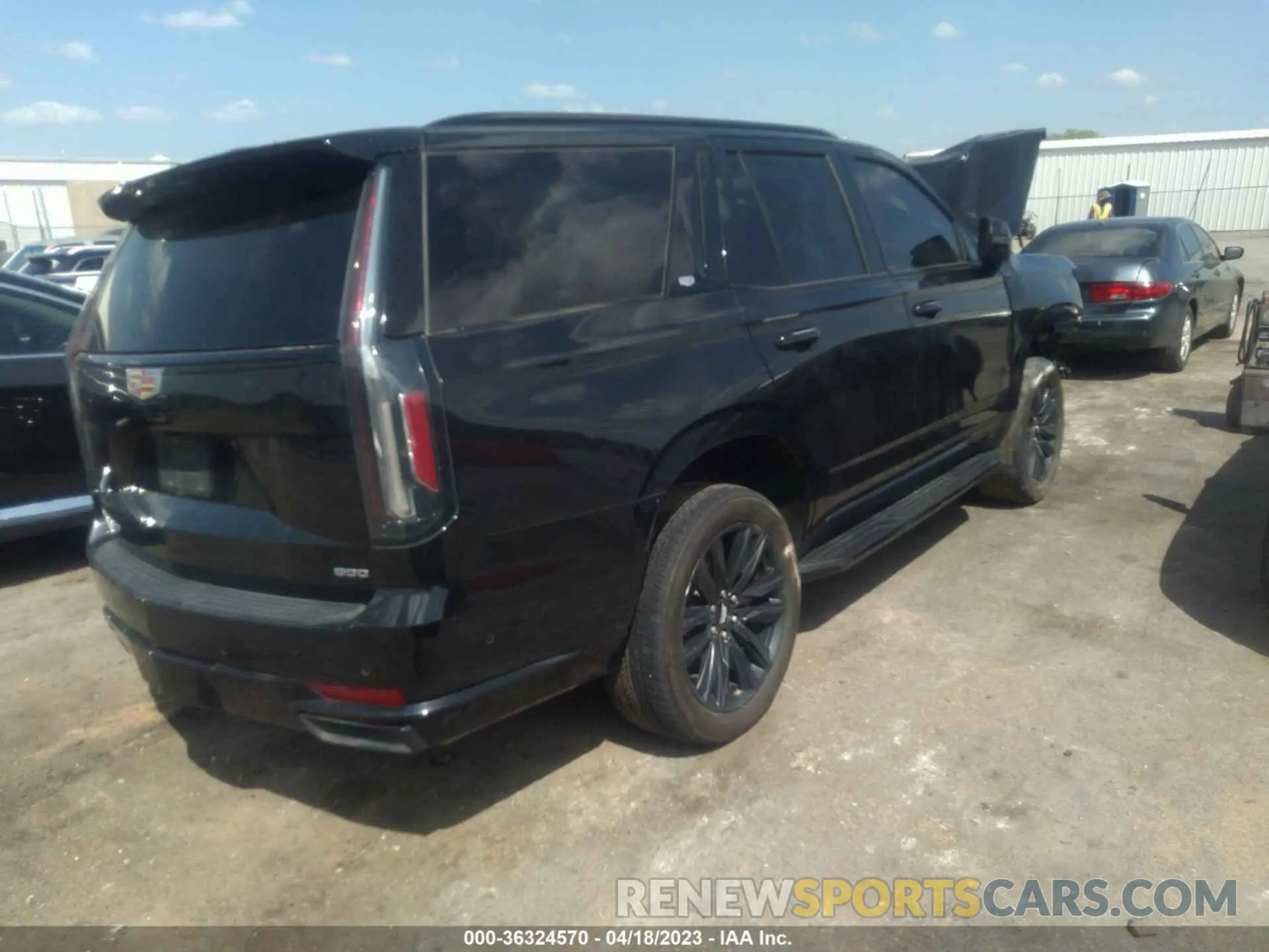 4 Photograph of a damaged car 1GYS4GKL7MR422551 CADILLAC ESCALADE 2021
