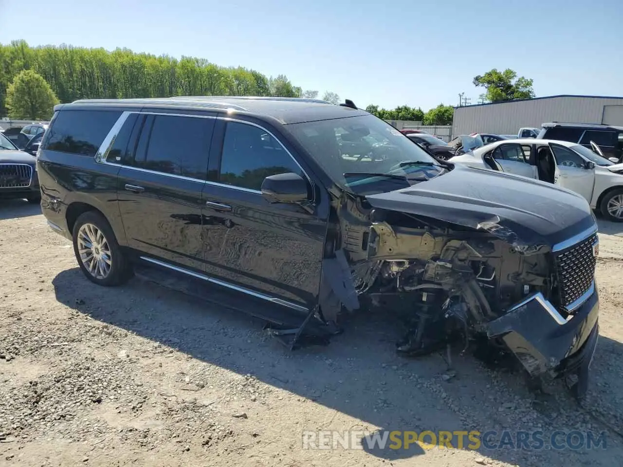 4 Photograph of a damaged car 1GYS4KKL6MR493937 CADILLAC ESCALADE 2021
