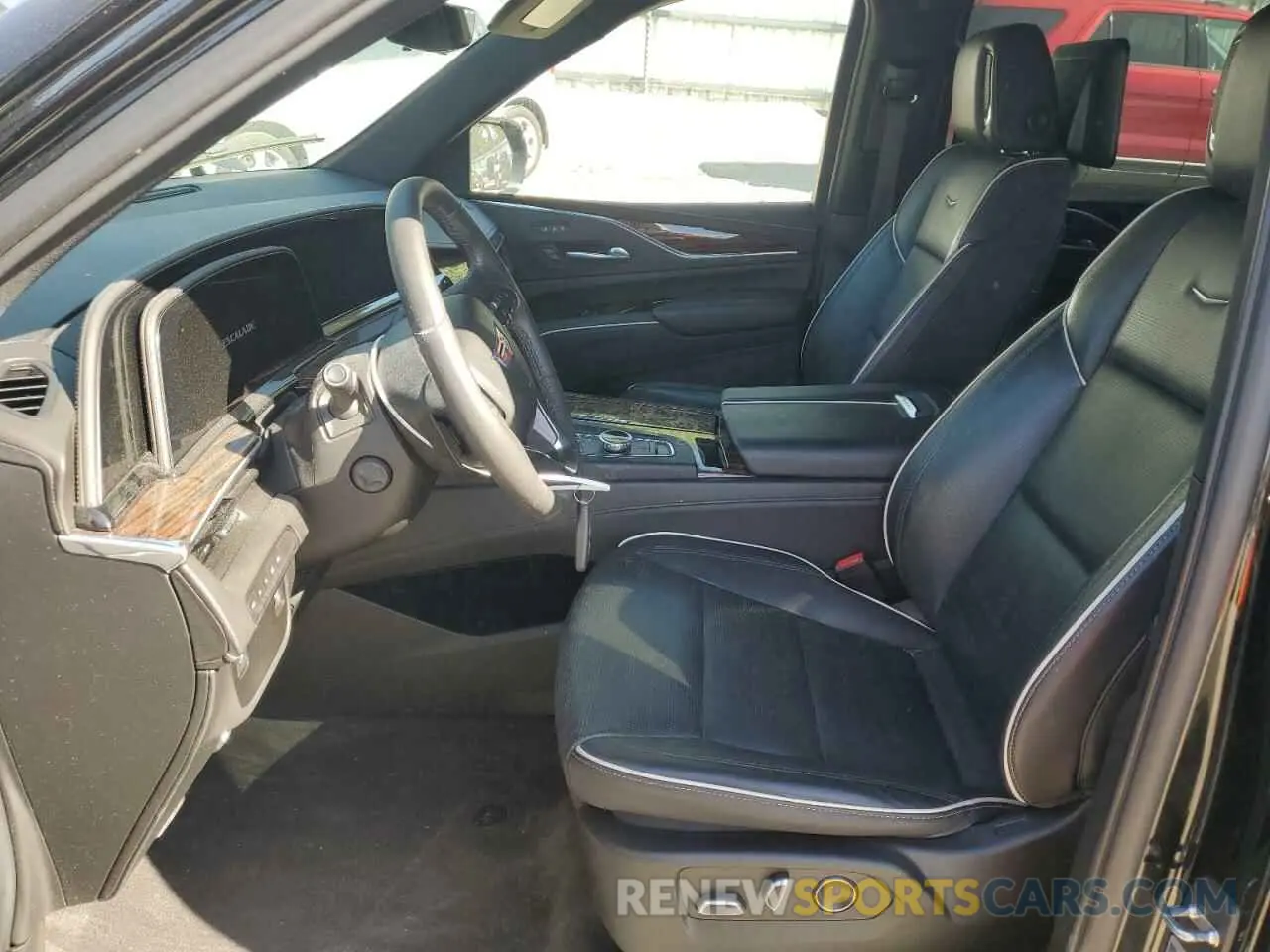 7 Photograph of a damaged car 1GYS4KKL6MR493937 CADILLAC ESCALADE 2021